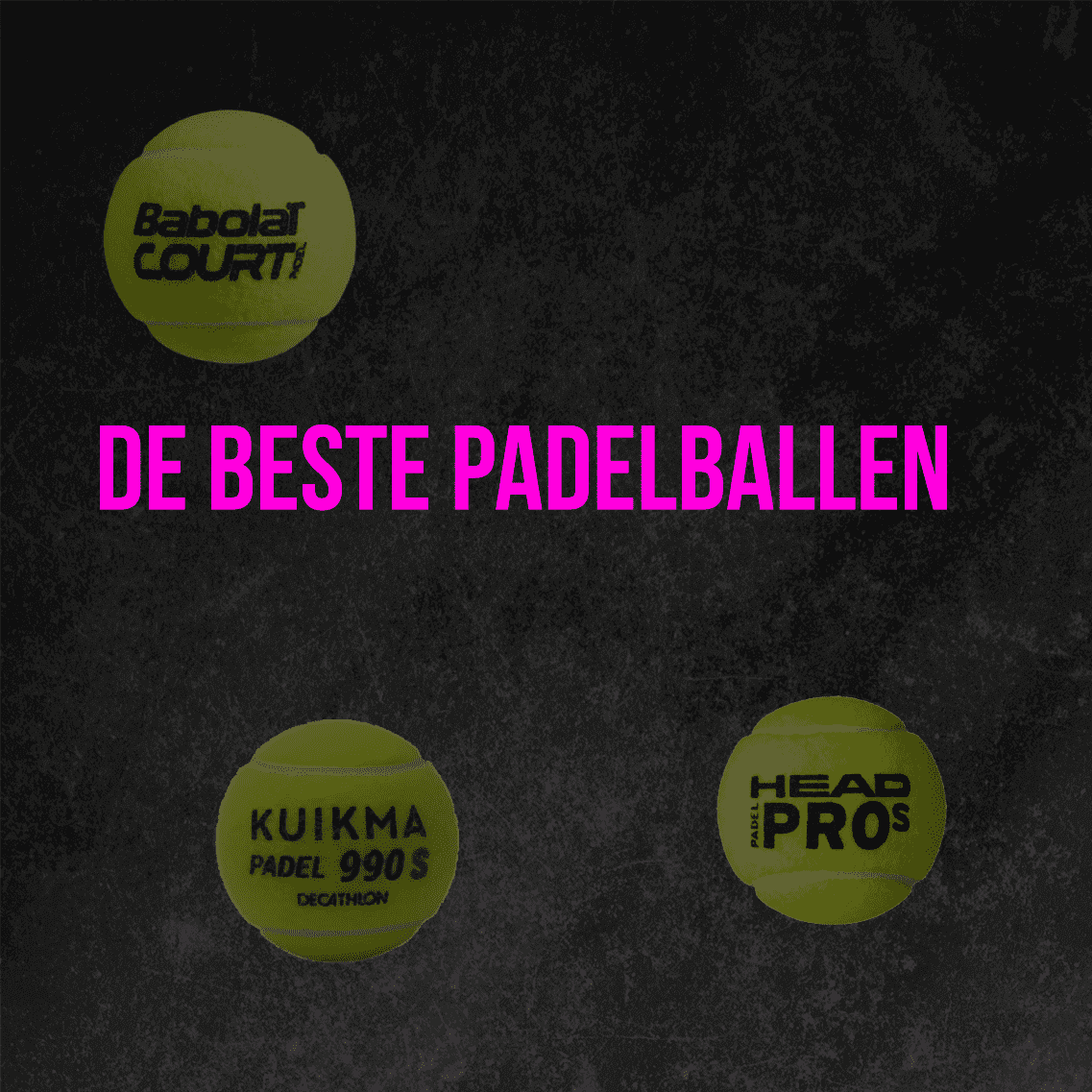 De beste padelballen